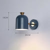 Nordic creative macaron living room bedroom LED wall lamp