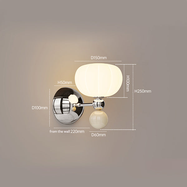 Lampe de chevet murale rétro