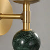 Bedroom bedside marble wall lamp
