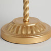 Bedroom crown crystal table lamp