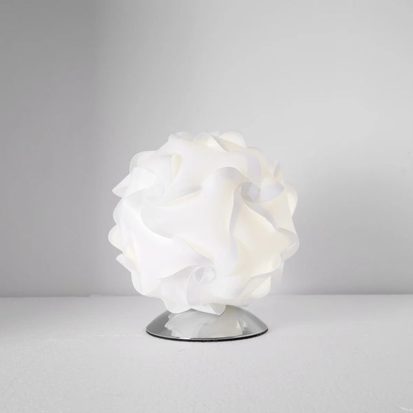 Bedroom spherical petal table lamp
