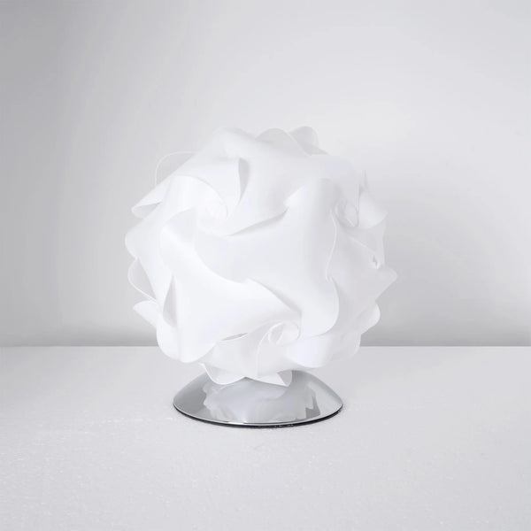 Bedroom spherical petal table lamp