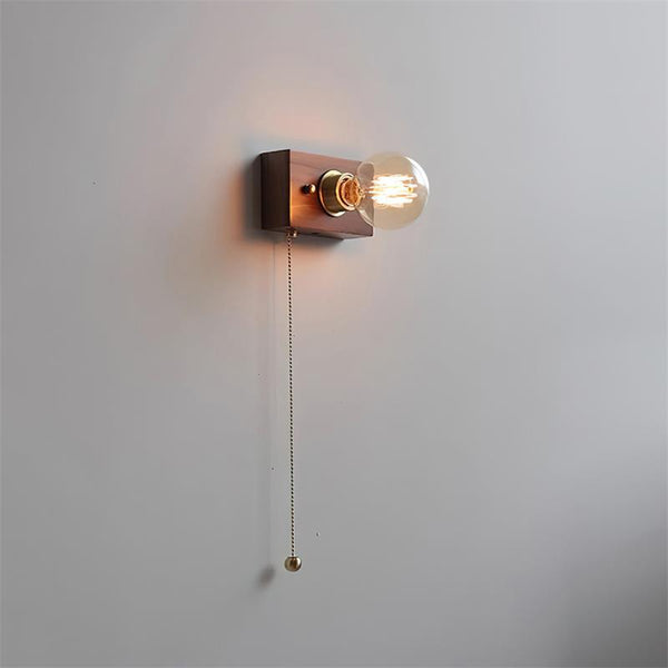 Retro bedside wall lamp