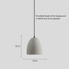Personalized creative cement chandelier