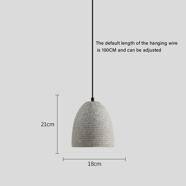 Personalized creative cement chandelier