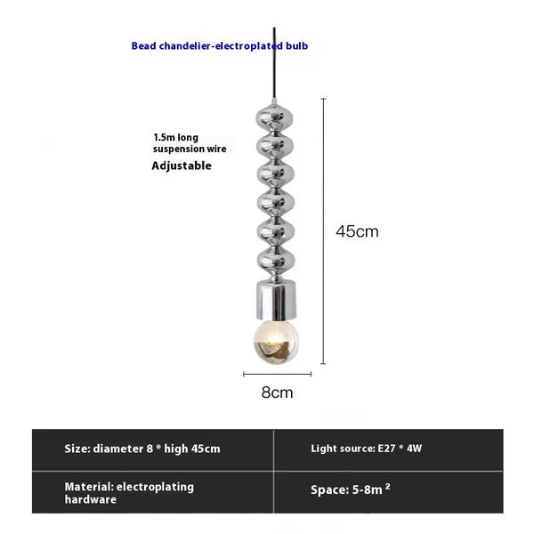 Lustre Bauhaus en forme de gourde