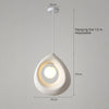 Japanese creative water drop chandelier