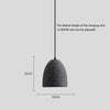Personalized creative cement chandelier