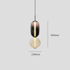 Nordic bedroom bedside glass chandelier