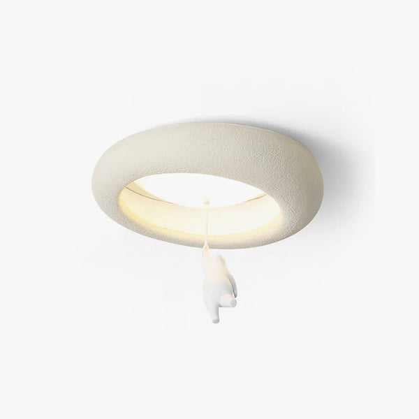 Children's room bear ceiling lamp