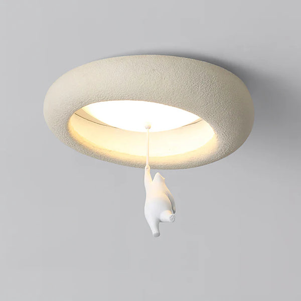 Children's room bear ceiling lamp