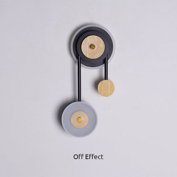 Chuangyi Frisbee Wandleuchte