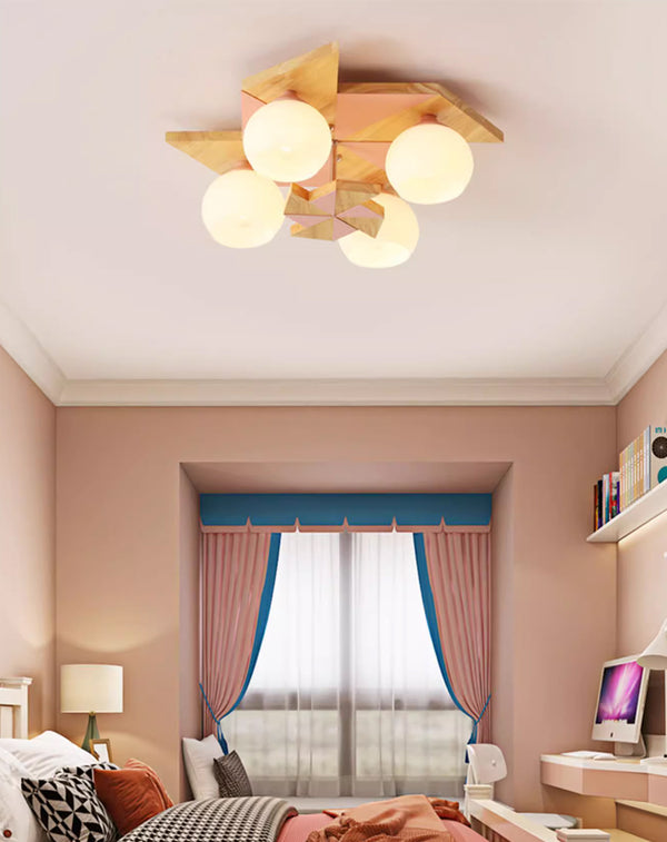 Coole Windmühlen-Deckenlampe