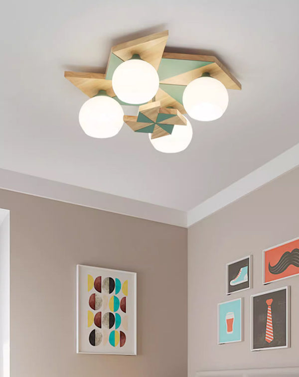 Coole Windmühlen-Deckenlampe