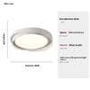 Creative round ceiling lamp