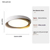 Creative round ceiling lamp