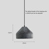 Personalized creative cement chandelier