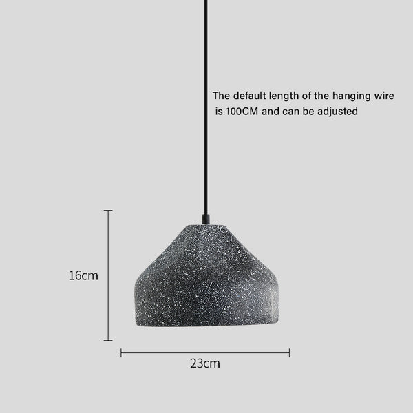 Personalized creative cement chandelier
