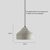 Personalized creative cement chandelier