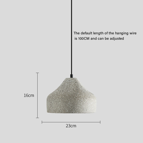 Personalized creative cement chandelier