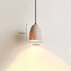 Vintage wabi-sabi style bedroom bedside chandelier
