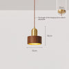 Solid wood all-copper small chandelier
