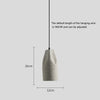 Personalized creative cement chandelier