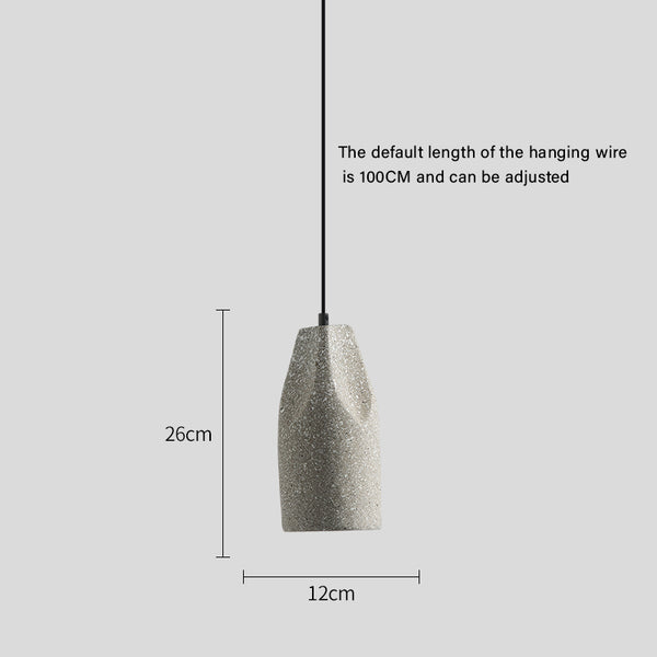 Personalized creative cement chandelier