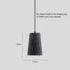 Personalized creative cement chandelier