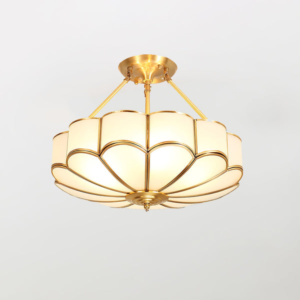 Retro Petal Ceiling Lamp