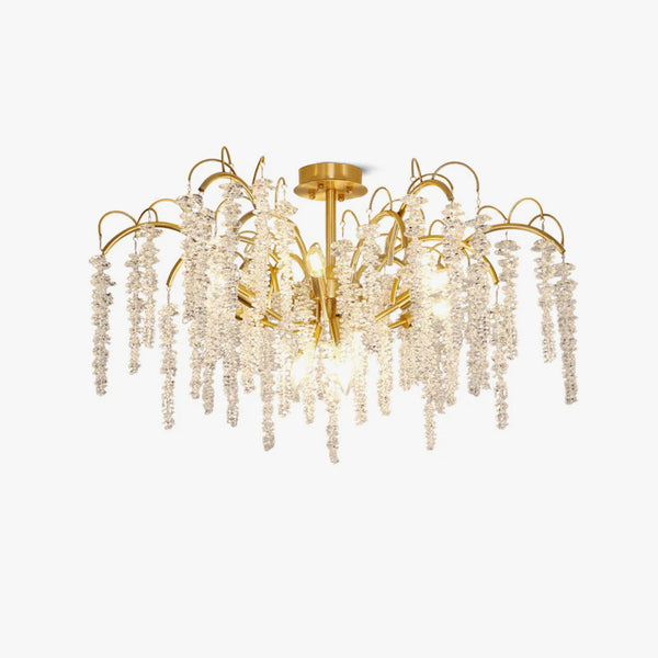 French Tassel Crystal Chandelier