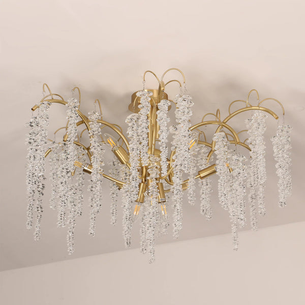 French Tassel Crystal Chandelier