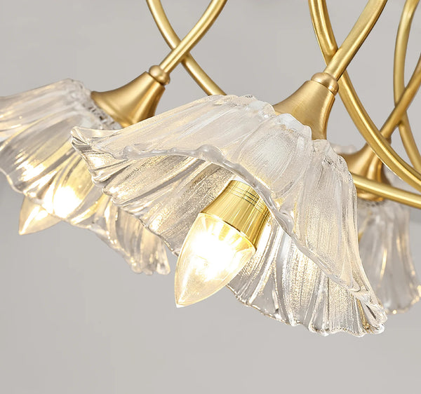 French retro living room chandelier