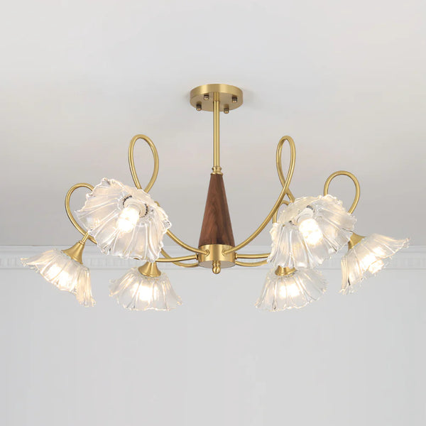 French retro living room chandelier
