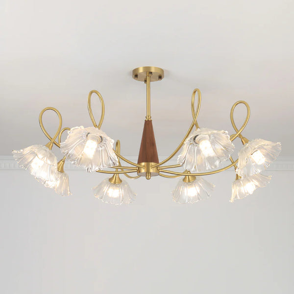 French retro living room chandelier