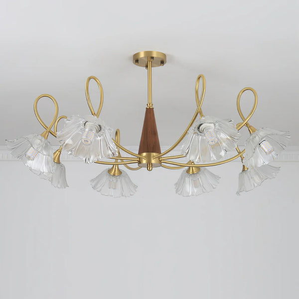 French retro living room chandelier