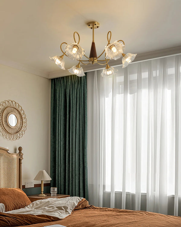 French retro living room chandelier