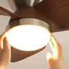 French retro restaurant bedroom ceiling fan light