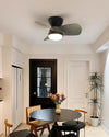 French retro restaurant bedroom ceiling fan light