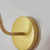 Frisbee Holz-Wandleuchte