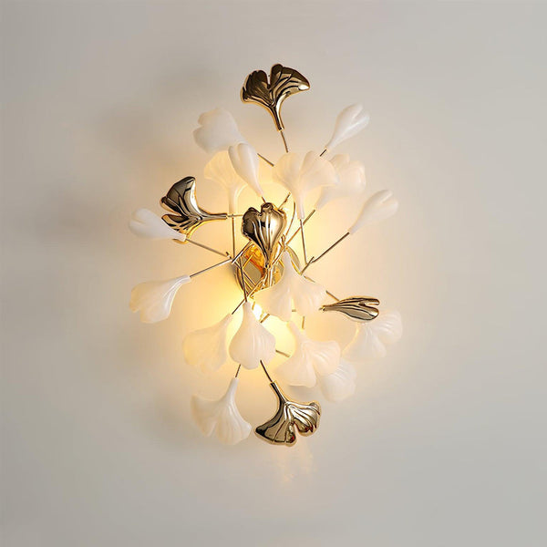 Modern simple crystal wall lamp