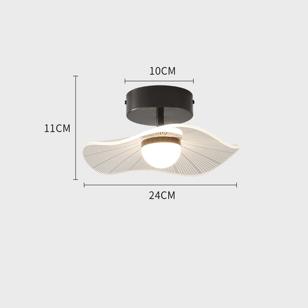 Creative lotus leaf ceiling lamp