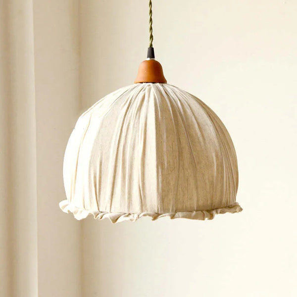 Handmade Linen Soft Light Dining Room Pendant light