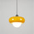 Retro glass bedside pendant light