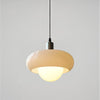 Retro glass bedside pendant light
