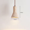 Vintage wabi-sabi style bedroom bedside chandelier