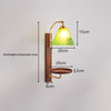 Vintage wabi-sabi cream style bedroom living room storage atmosphere wall lamp