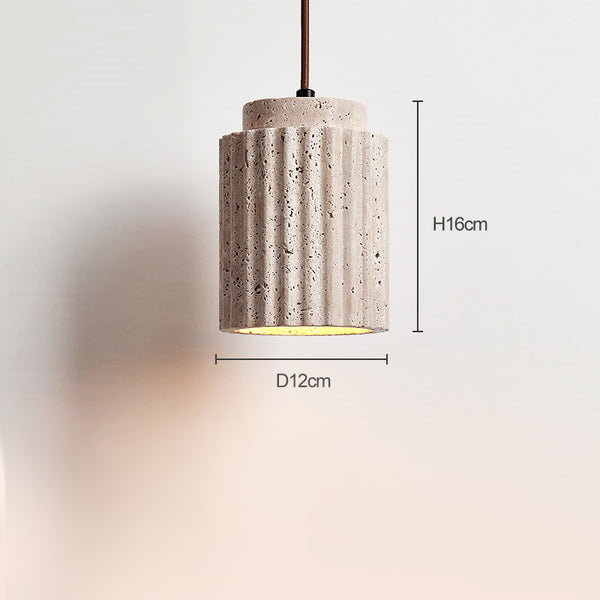 Vintage wabi-sabi style bedroom bedside chandelier