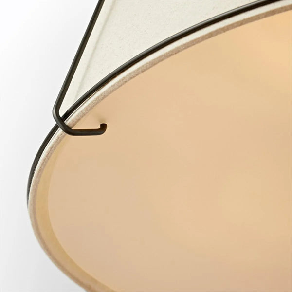 Japanese Nordic metal fabric restaurant pendant light