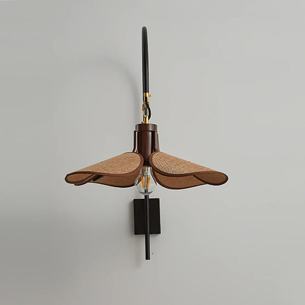 Japanese style wabi-sabi retro wall lamp